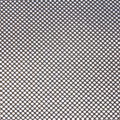 Ткань подкладочная на флисе, 200гр/м2, 100пэ, 150см, фольгированная (серебро), черный/S580, (50м) KS3