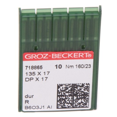 Иглы GROZ-BECKERT DPx17 №160 (уп.10шт.)0