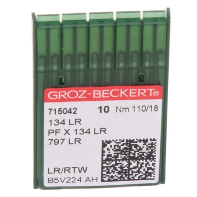 Иглы GROZ-BECKERT DPx5 LR (134LR) №110/18 (уп.10шт.) (0)