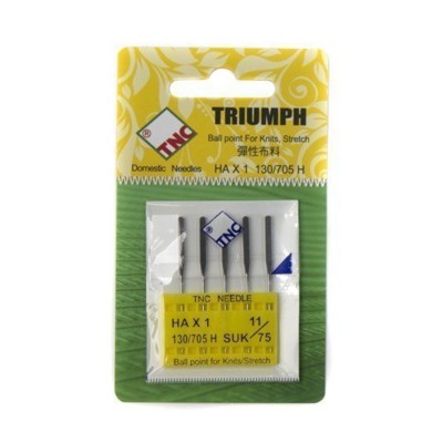 Иглы для БШМ TRIUMPH New 130/705H Стрейч SES №75 (уп.5шт) (1)