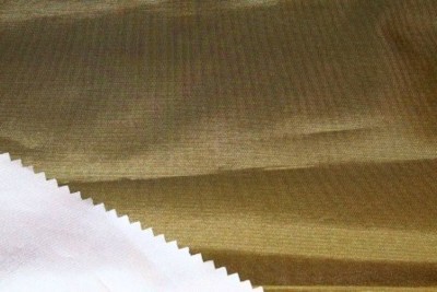 Ткань таффета Taffeta 190T silver, ВО, 100% ПЭ, 150см, 19-0516 хаки (1)