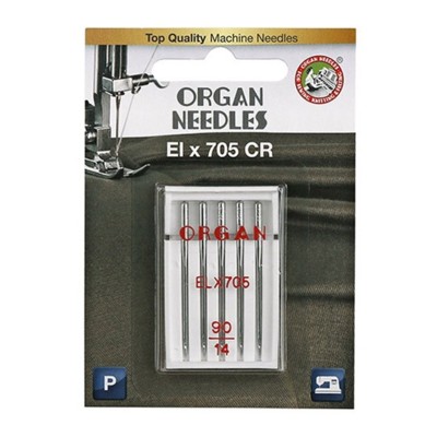 Иглы для БШМ ORGAN BL ELx705 CR №90 (уп.5шт)0