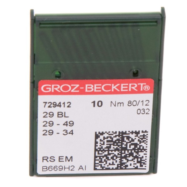 Иглы GROZ-BECKERT BLx29 №80/12 (уп.10шт.)0