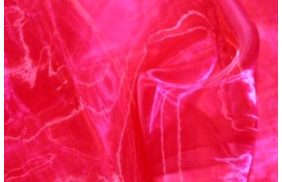 органза fanhang (280 см) 21 г/м2, цв. 18-яркий розовый-красный | Распродажа! Успей купить!