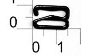 крючок металл крашенный 1209в черный ширина=12мм (упаковка 1000 штук) купить по 2374 - в интернет - магазине Веллтекс | Воронеж
.