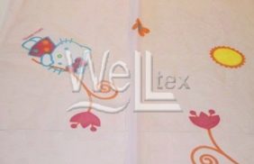 ткань вуаль tia pdx-1288-1, 280см, 52г/м2, 100%пэ, детский рисунок купить по цене 100.73 руб в розницу от 1 метра - в интернет-магазине Веллтекс